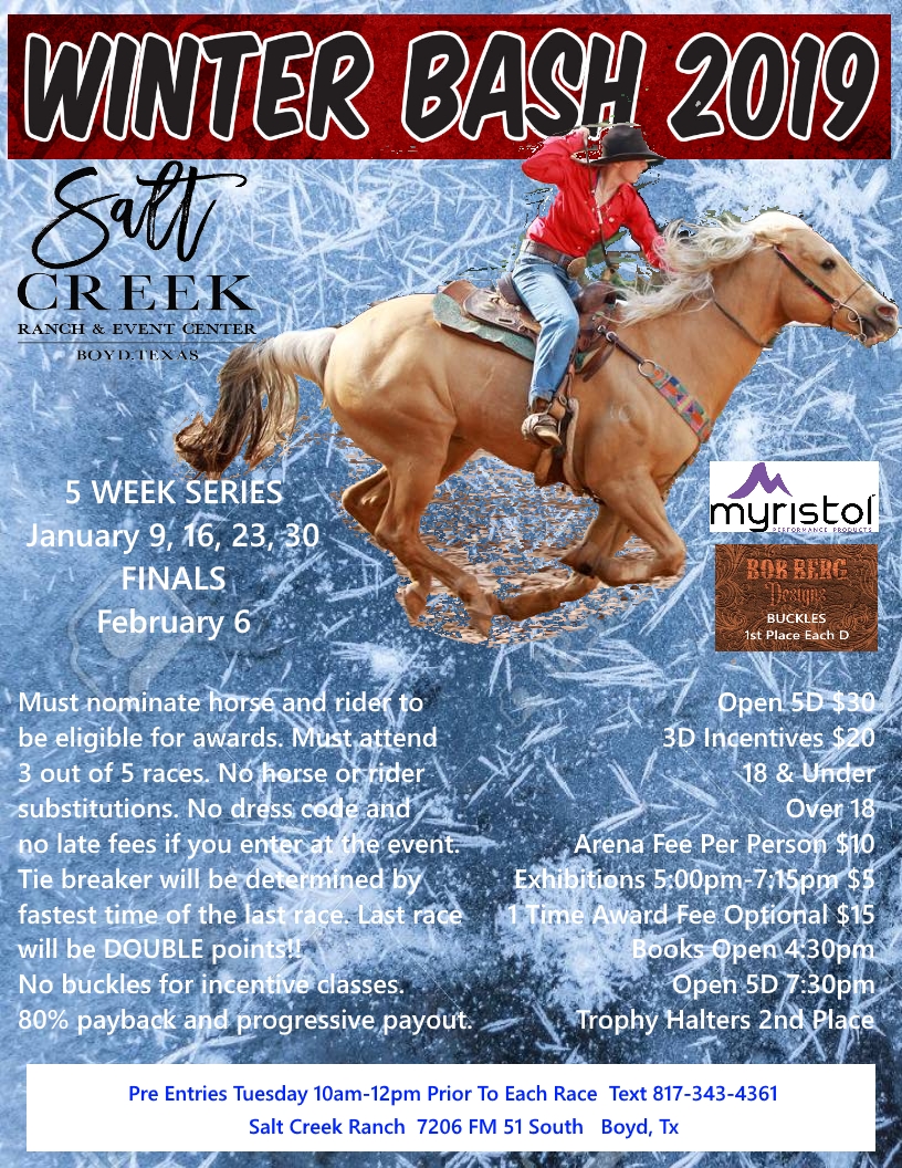 WWP Winter Bash Series Salt Creek 1/30 Wild West Promotions